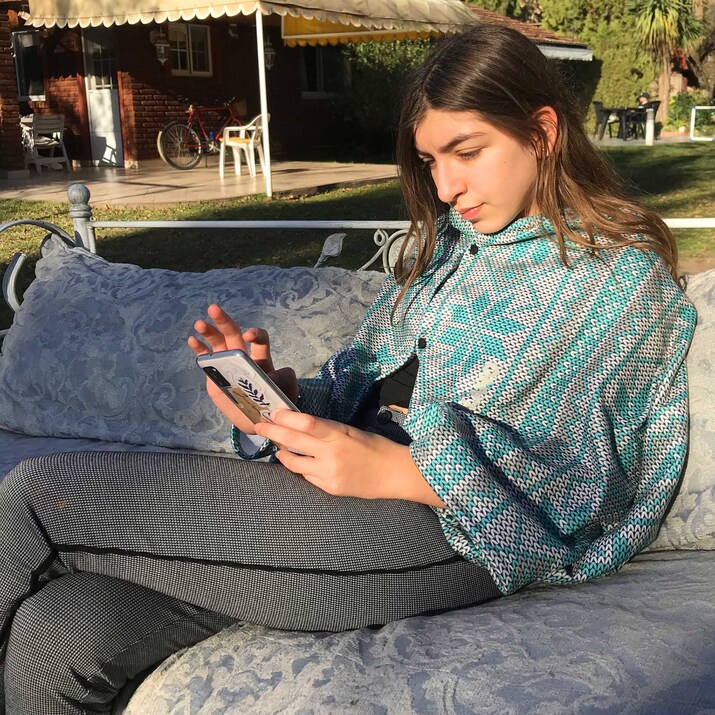 PONCHOMANTA GRANDE - TEJIDO